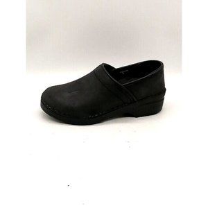 Bjork Womens Clogs Gray‎ Leather Swedish Comfort Slip On Loafer Shoes EUR 37